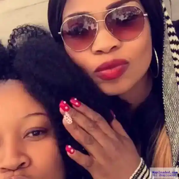 Photo: Actress Laide Bakare shows off her N200k nails, Nigerians react
